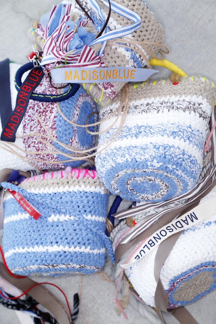 マディソンブルーとバドがコラボ！一点モノのエシカルバッグはいかが