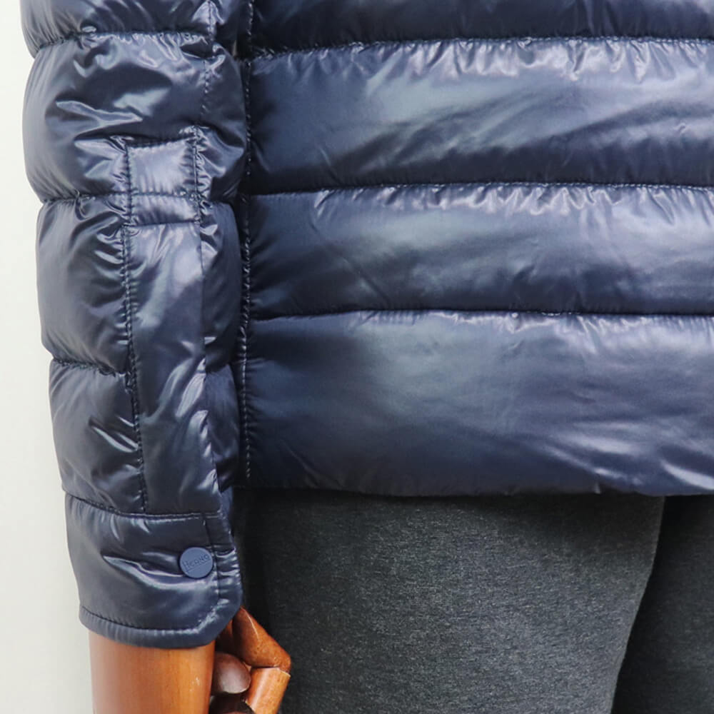 HERNO（ヘルノ）Resort ライダース ナイロン ウルトラライト ダウン