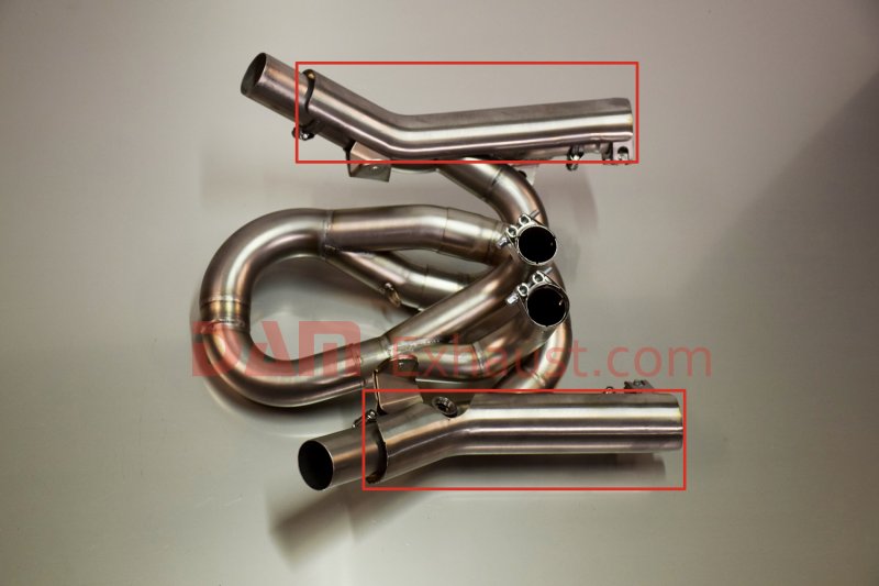 DAM VMAX1700 2008-2019 ステンレス Xパイプカバー 09X-pipecov01