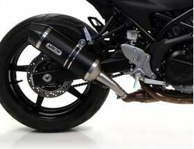 Arrow SV650 16-24 スリップオン Race-Tech アルミダーク