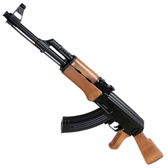 AK-47 エアガン ゼンマイマガジン付き (バッテリー付き) AK-47