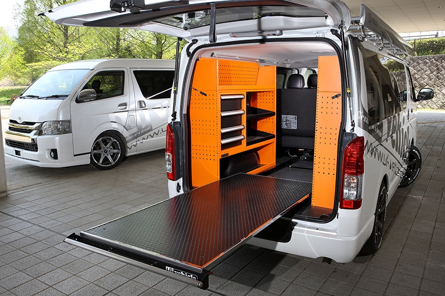 ハイエース スライドフロア -ハイエース200系専門店ユーアイビークル