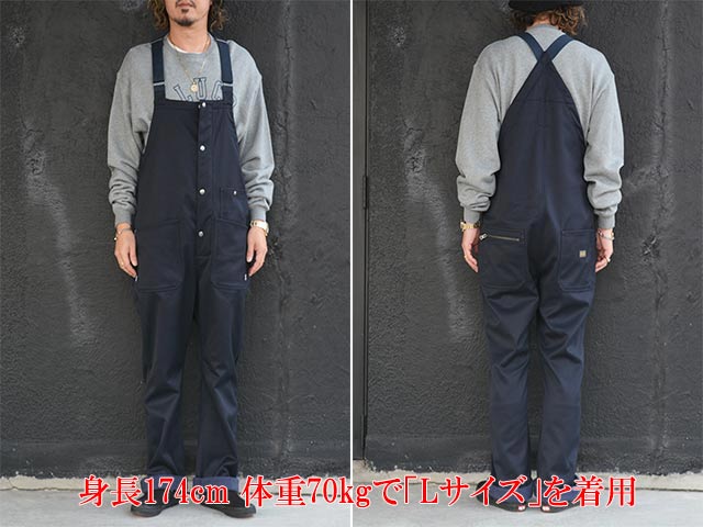 全4色【BLUCO/ブルコ】2025AW「Stretch Warm Overall/ストレッチ