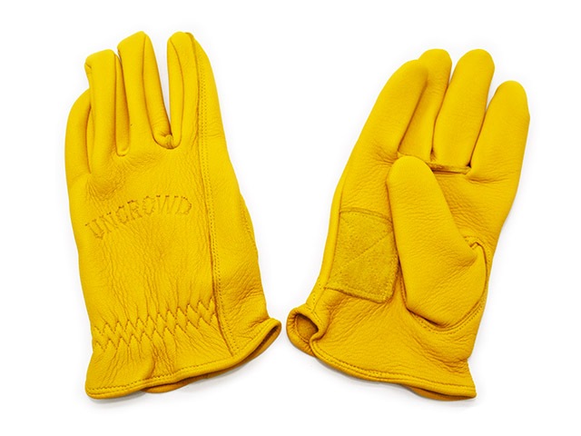 全3色【UNCROWD/アンクラウド】2024AW「All Seasons Deerskin Glove