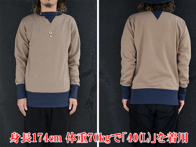 FREE WHEELERS/フリーホイーラーズ】2024FW「Double V Sweat Shirts