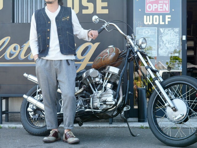 TROPHY CLOTHING/トロフィークロージング】「Dirt Denim Vest/ダート