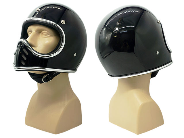 No Budz/ノーバッズ】「Burst Helmet”Chrome Cross”/バースト