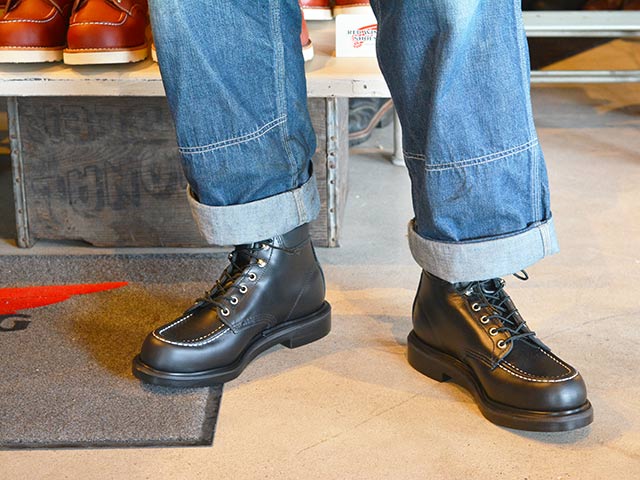 RED WING/レッドウイング】「6 inch Super Sole”Moc Toe”/6インチ