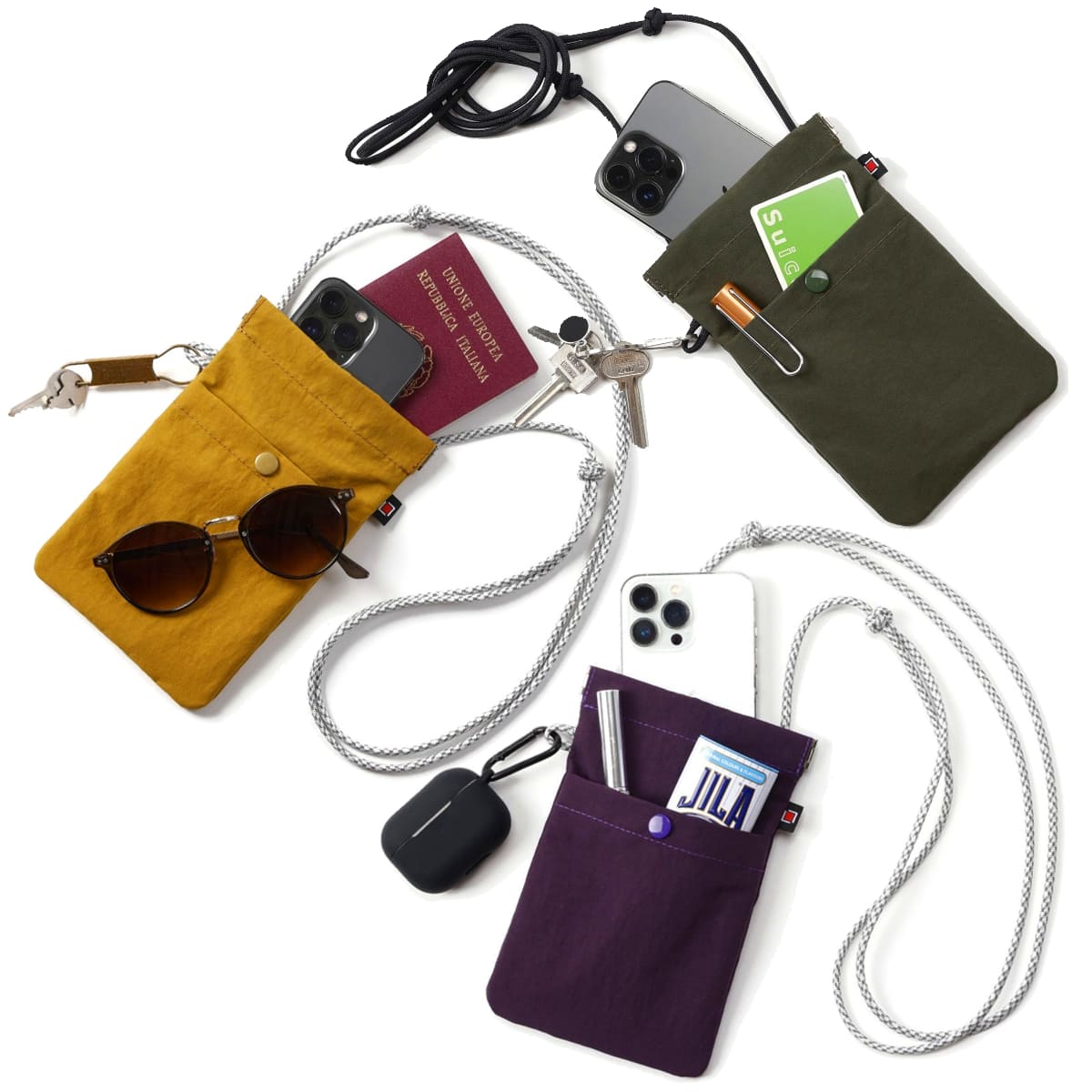 スマート”ポップ・ポケット 3WS-NT943 斜めがけ ミニサコッシュ