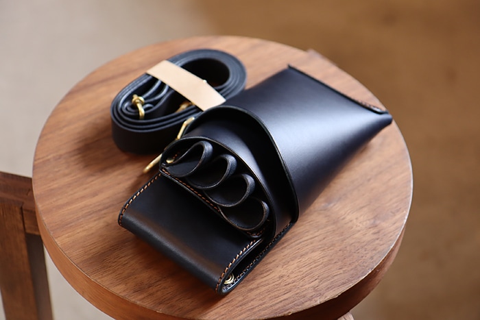 シザーケース本革4丁用 -swell- |シザーケース専門店｜美容師向け本革