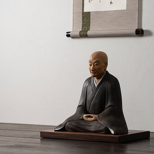 仏像】木造 良寛像 | 高僧・祖師 | | 仏像ワールド