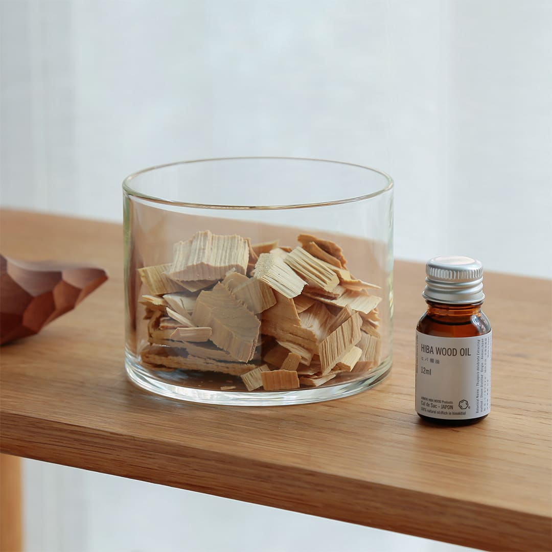 青森ヒバ チップ、ブロック／消臭芳香剤 （カルデサック／Cul de Sac