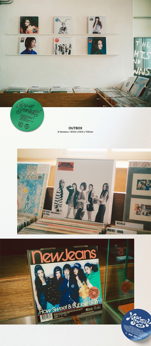 6種セット] 韓国音楽 NewJeans (ニュージーンズ) - シングルアルバム