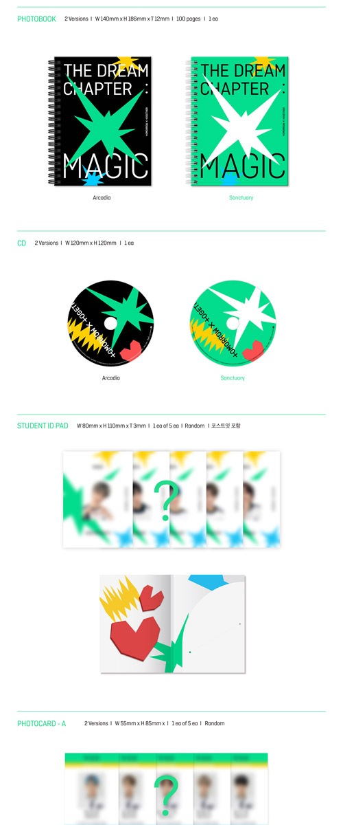 韓国音楽 TOMORROW X TOGETHER (TXT) - 1集 「夢の章：MAGIC