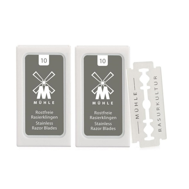 両刃替刃 10枚×2個／MUHLE（替刃） | カテゴリ,シェービング・髭剃り