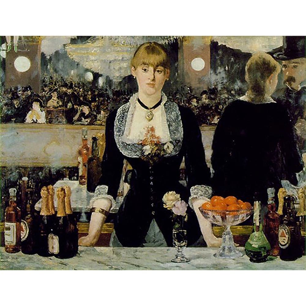 フォリー・ベルジェールのバー 【15号】 エドゥアール・マネ 【 額縁が