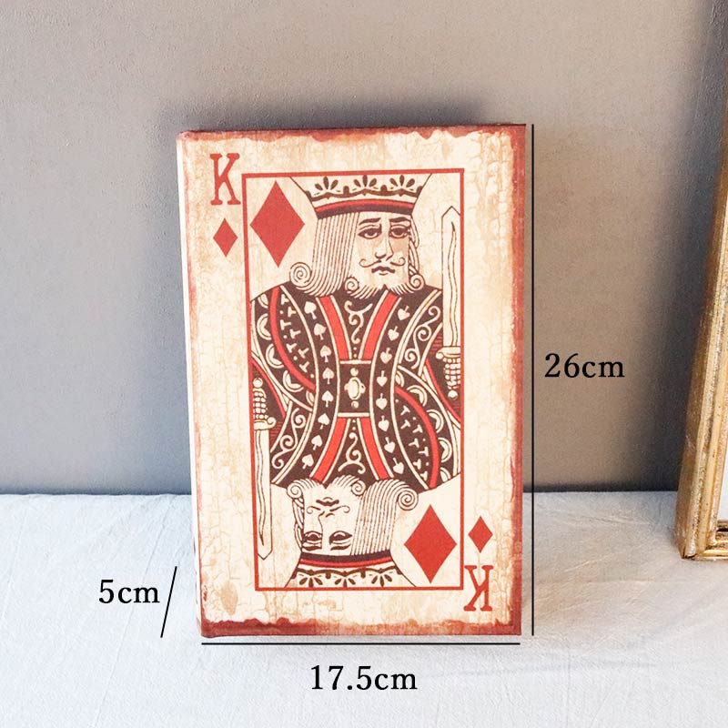 アンティーク トランプ ブックボックス 4Pセット