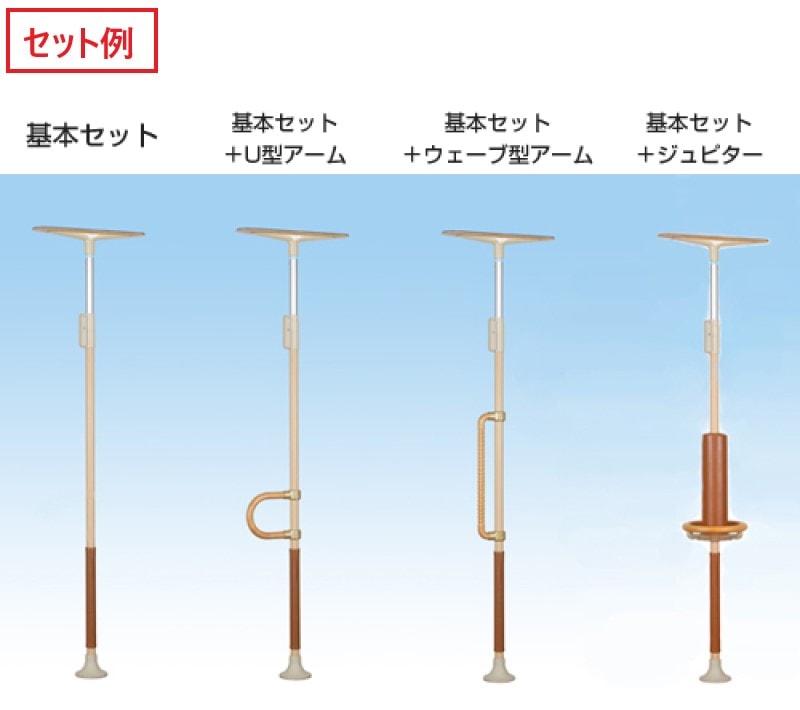 ベストポジションバー用 ウエーブ型アーム | カテゴリーから探す
