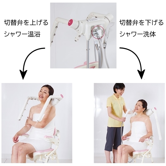 シャワー温浴システムWELLS ケープ付き 積水ホームテクノ wells