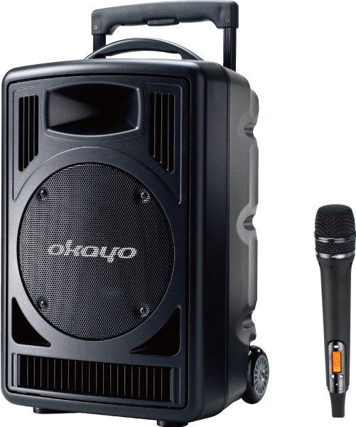 OKAYO ハイパワーポータブルスピーカーセット GPA-828DU | インカム
