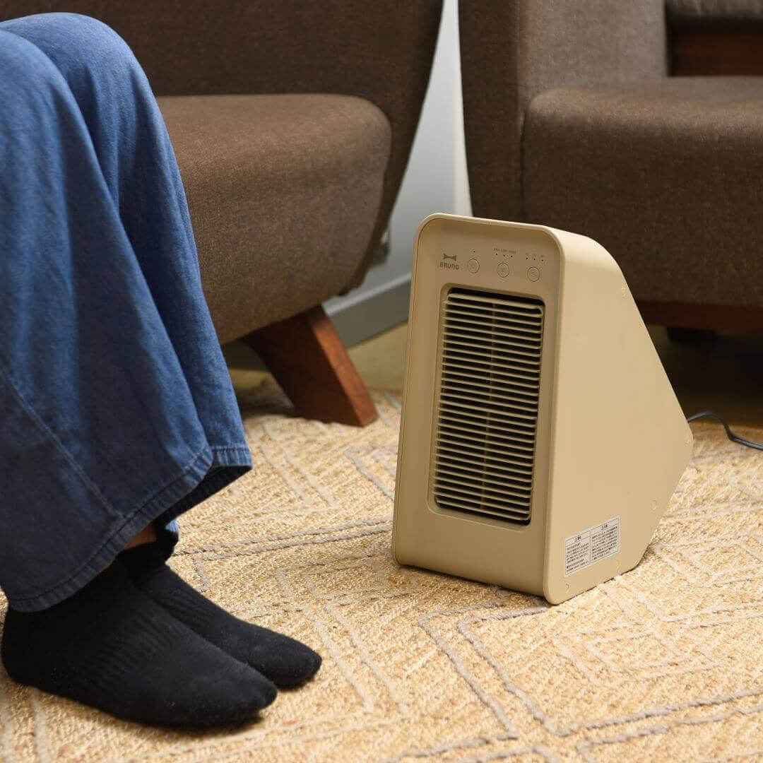 BRUNO】2アングル セラミックファンヒーター｜リビング用品,家電
