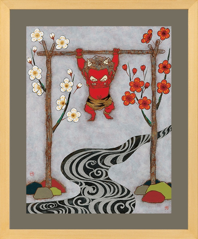 ☆限定サイン本 瀧下和之作品集 桃太郎図3｜求龍堂