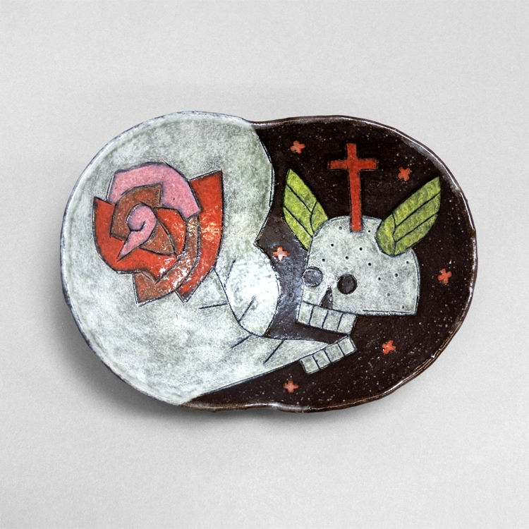 志村観行「豆皿－04」｜求龍堂