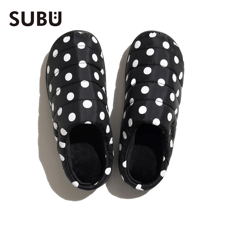 SUBU スブ 正規品 サンダル 水玉 外履き 室内履き スリッパ 冬用