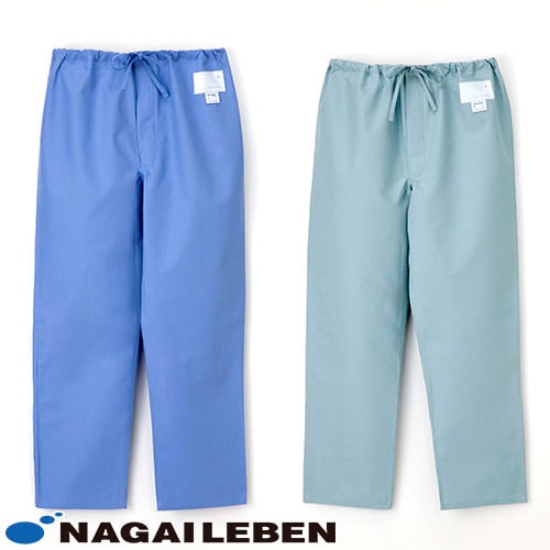 男子パンツ スクラブ パンツ ナガイレーベン MF-8303 白衣 ズボン 手術