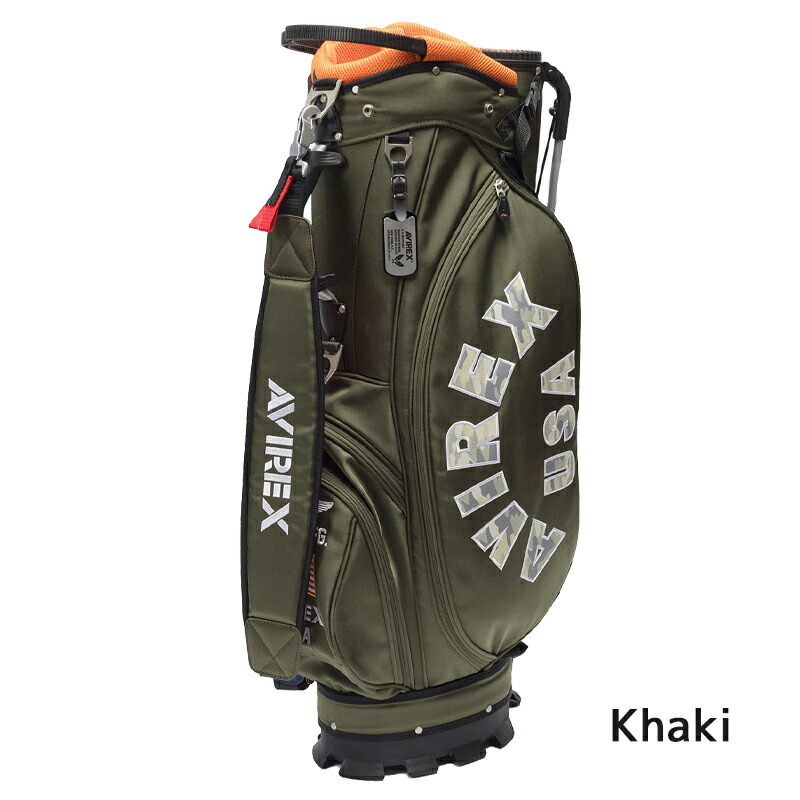 アヴィレックス キャディーバッグ AVIREX GOLF エアプレイン スタンド