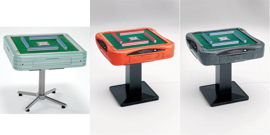 天板マット(色：グリーン)全自動麻雀卓AMOSアルティマ・キューブの配牌