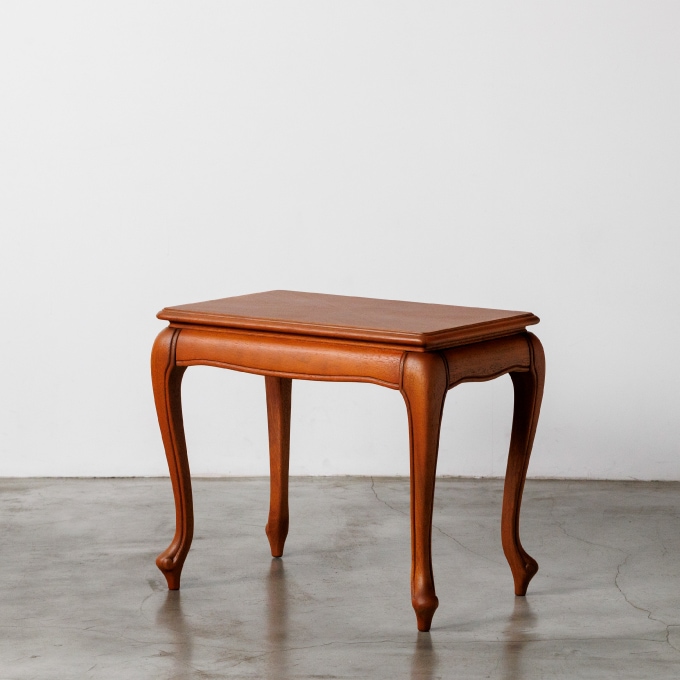 天然木の2段式サイドテーブル [MF-054]｜一点モノ家具通販のマルニ