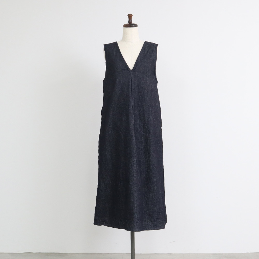 NARU(ナル) 12.5ozストレッチデニム裏起毛 ジャンパースカート 669802