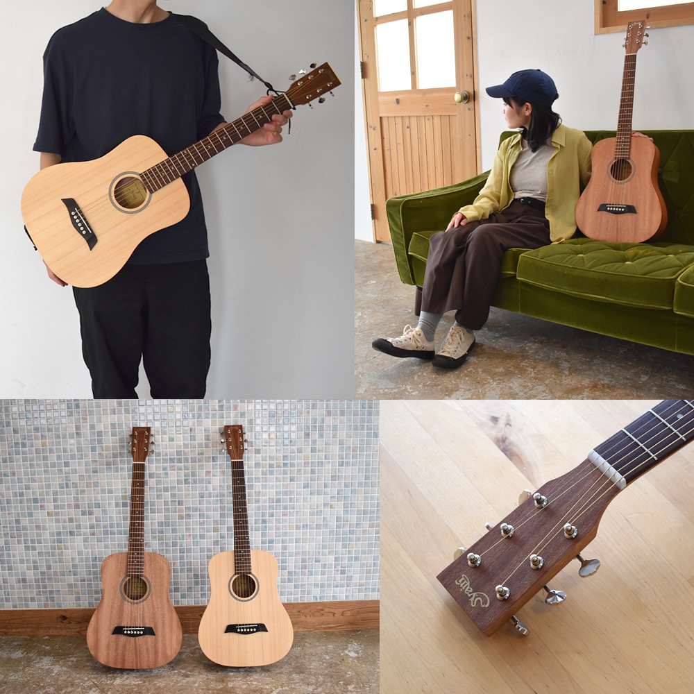 ミニギター S.Yairi コンパクト アコースティックギター YM-02 アコギ