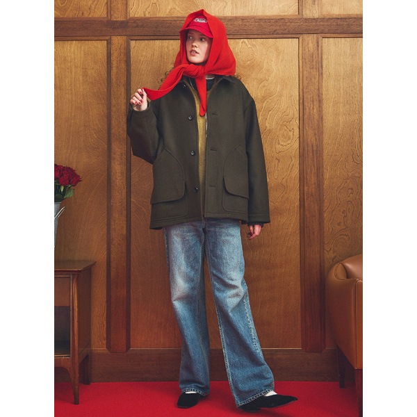 25FW】Oblada オブラダ WEST MINSTER COAT ウールメルトン テント