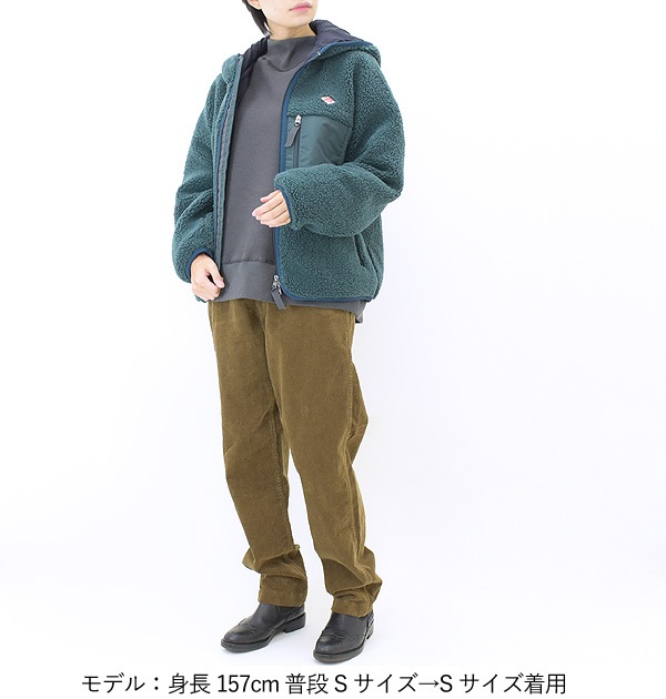 DANTON ダントン インシュレイションフーデットボアジャケット DT