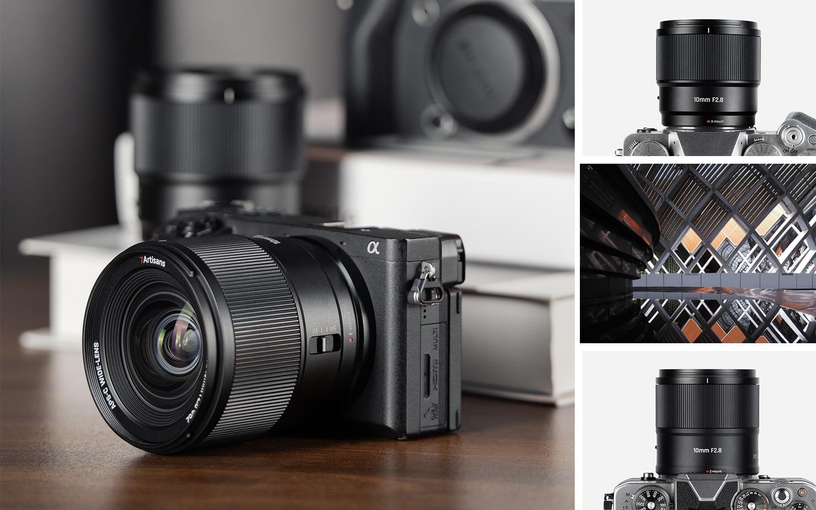 七工匠 7Artisans 10mm F2.8 AF APS-C「E/Z/Xマウント」広角レンズ