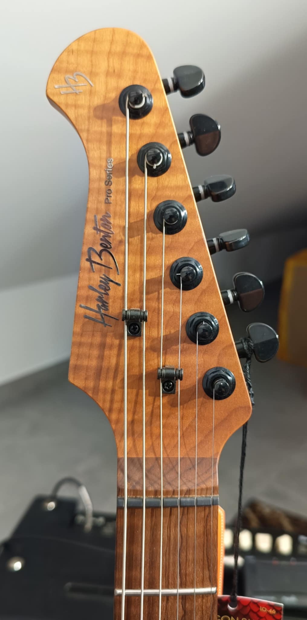 Harley Benton Fusion-III EMG HT Roasted SBK