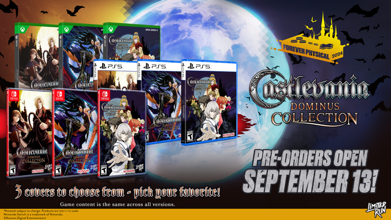 Castlevania Dominus Collection getting physical Switch release