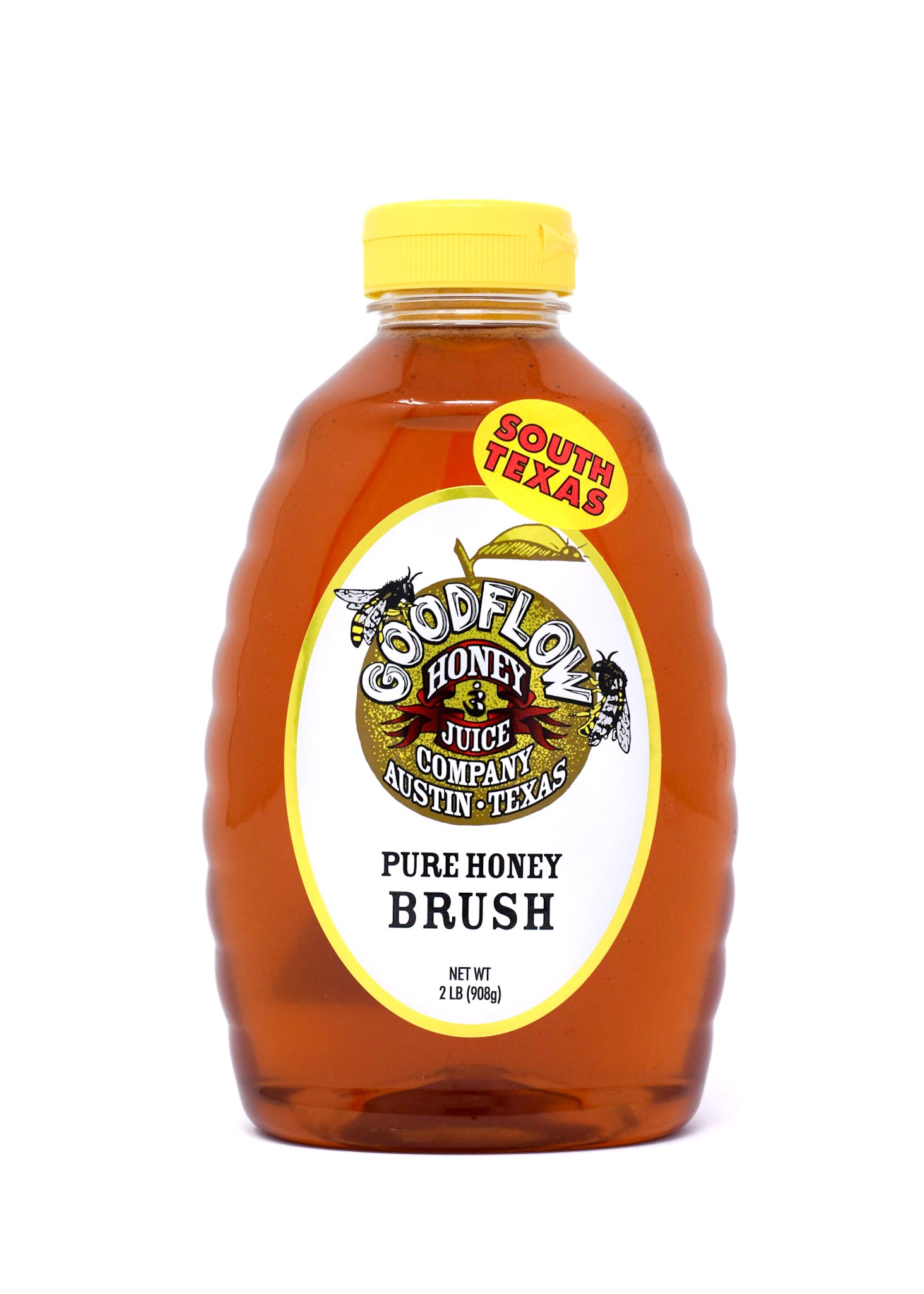 Pure South Texas Brush Honey 2 lb. Squeeze Bottle – Good Flow