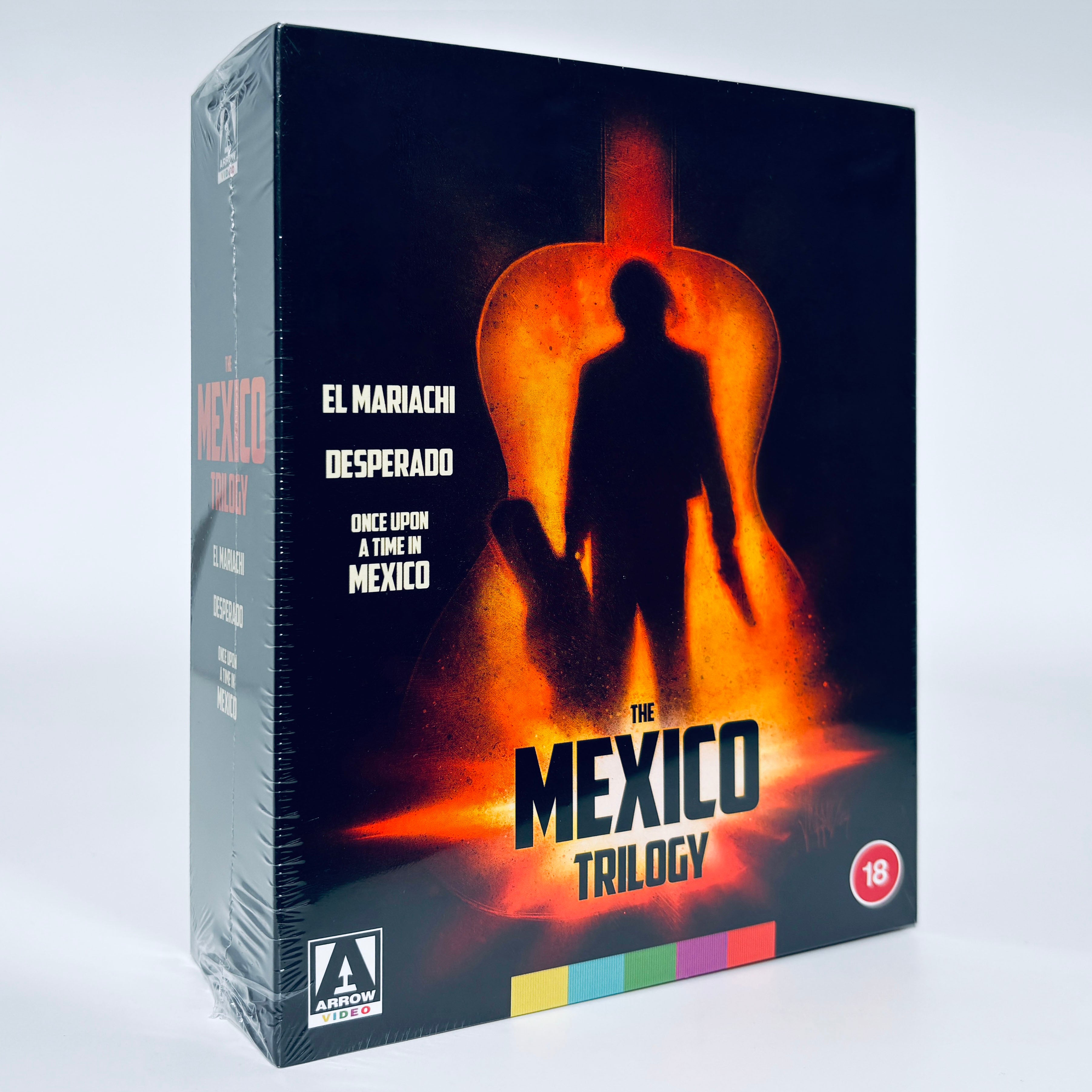 Mexico Trilogy El Mariachi Desperado 2 3 UHD 4K Region B Blu-ray