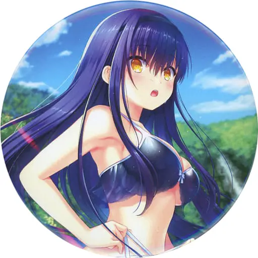 Summer Pockets 久島鴎 75mm缶バッジ 10個 Summer Pockets 久島鴎 75mm