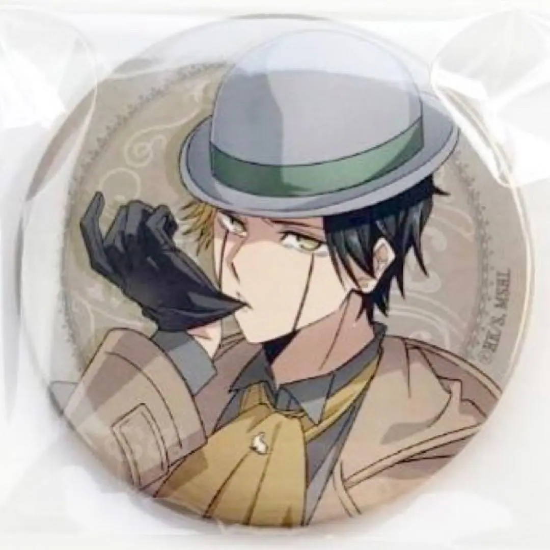 マッシュル イベント クリーム色の研究 缶バッジ レイン エイムズ