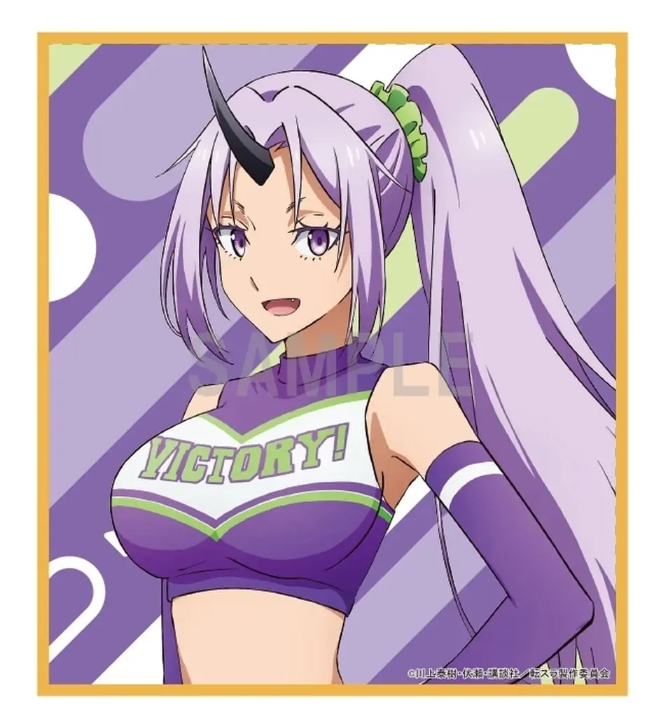 Shion - Illustration Panel - TENSURA (シオン(応援団ver) ミニ色紙