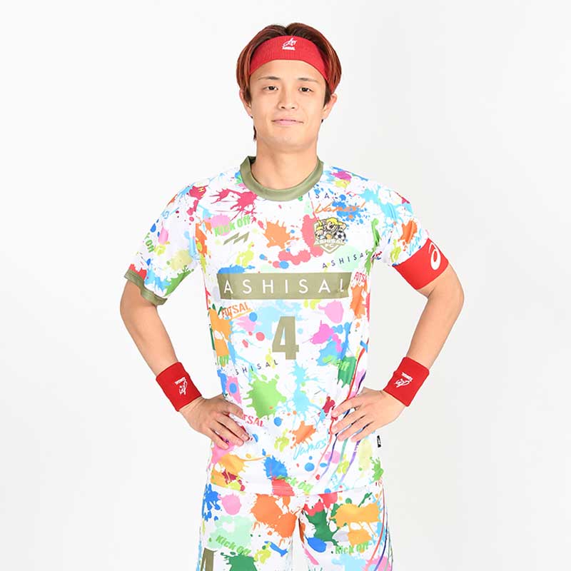 ユニフォームシャツ 背番号4番 NOBUKUN(のぶくん) / あしざるFC公式