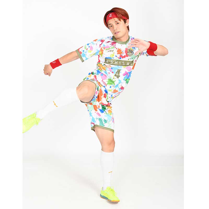 ユニフォームシャツ 背番号4番 NOBUKUN(のぶくん) / あしざるFC公式