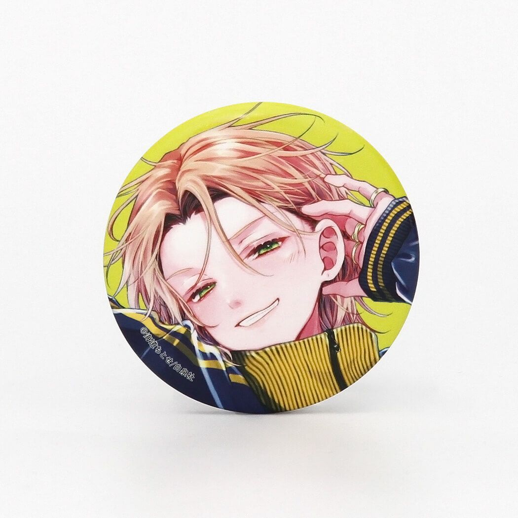 白泉社漫画商店｜缶バッジ「ウチの万李がお世話になります」01