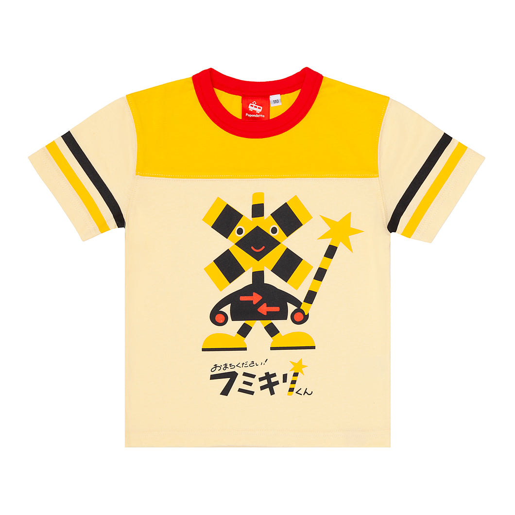 フミキリくん Tシャツ 90.100.110.120㎝ – ポポンデッタの鉄道グッズ