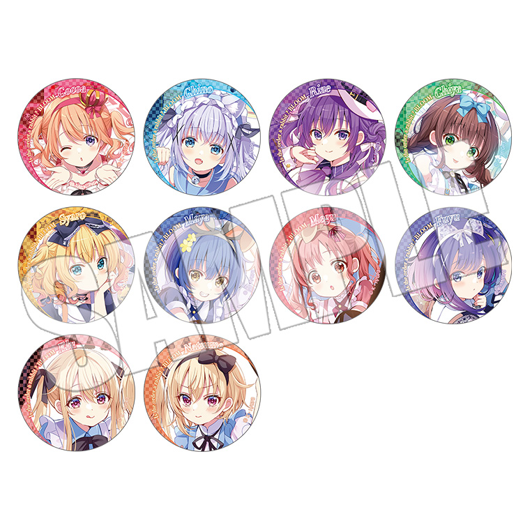 最終値下げ】ごちうさ チノ 缶バッジ 20個 アリス ごちうさ チノ 缶