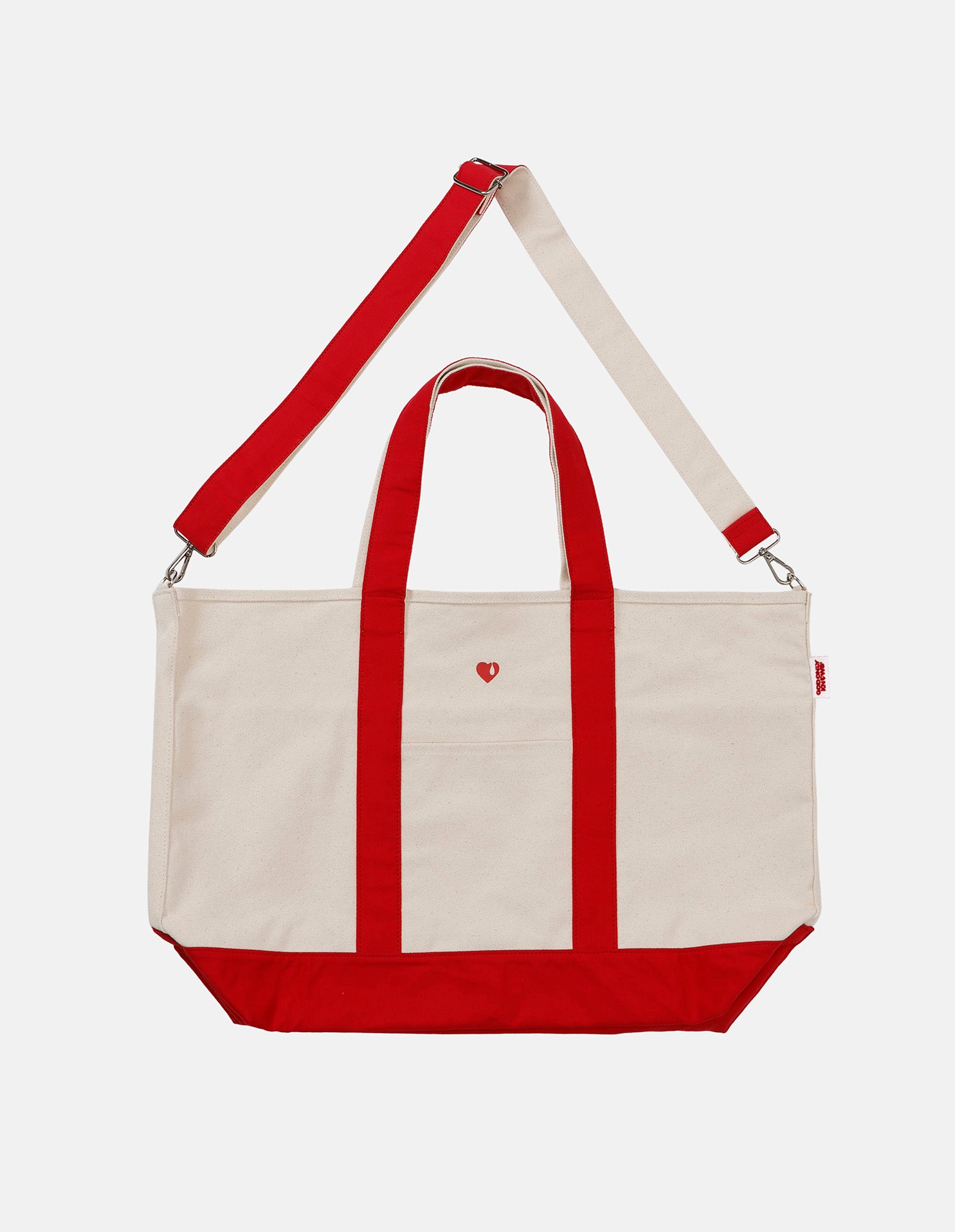 OVERSIZED SHOULDER TOTE BAG – GOD ONLY KNOWS